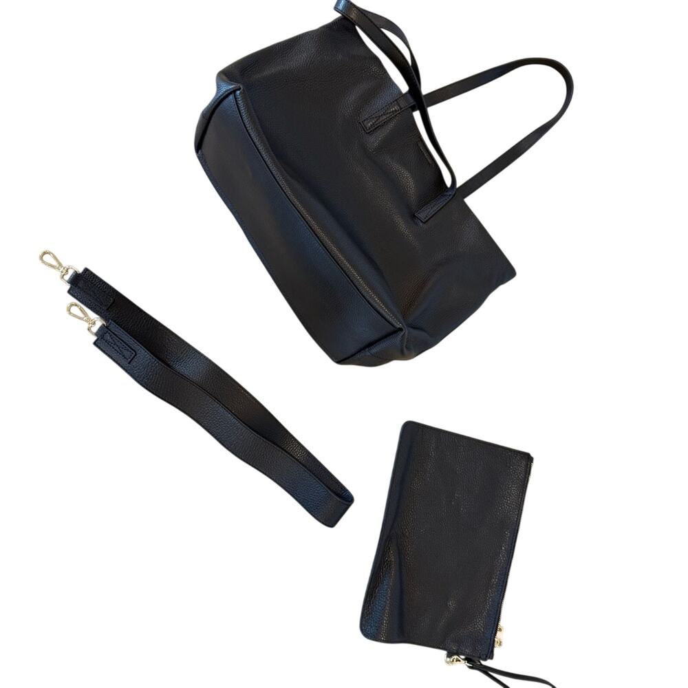 NWT - Prologue Black Leather Tote Bag Set